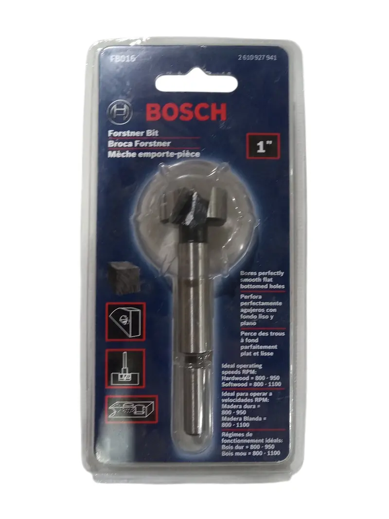 Bosch, Forstner Bit, 1-In. 1
