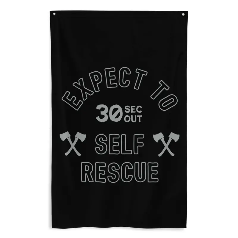 Flag - Expect To Self Rescue (Hatchet) 1