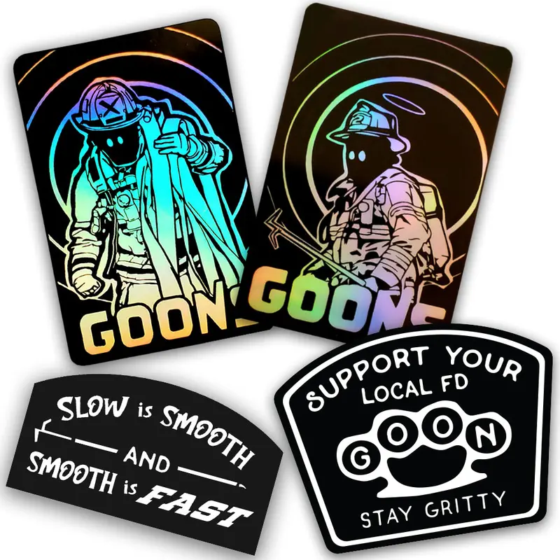 Goon 4Pack Firefighter Sticker 1