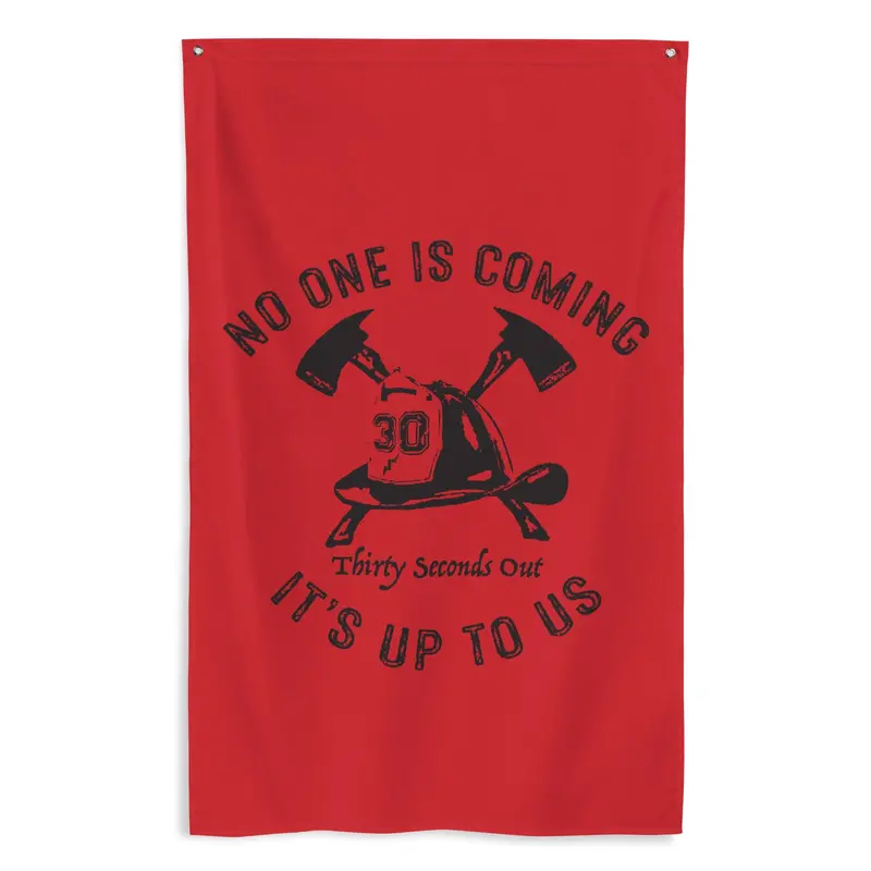 No One Is Coming Flag 1