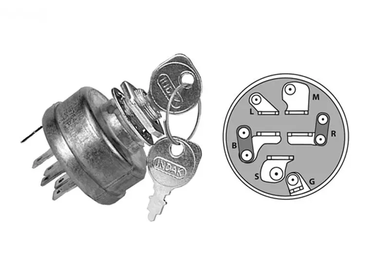 Replacement Ignition Switch For Cub Cadet Mtd 725-3163, 925-3163 | Cc3163 1