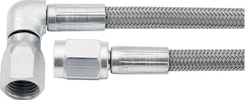 Allstar Performance 46302-21-5 21-Inch -3An Stainless Steel Braided Hose Kit (5-Piece) 1