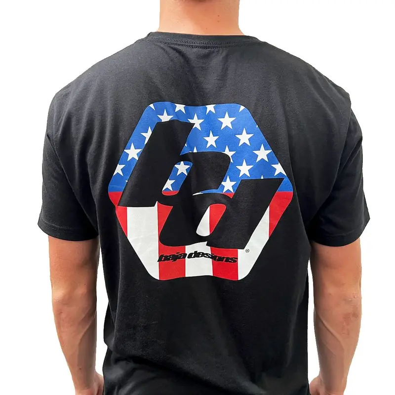 Baja Designs Freedom Men'S Graphic T-Shirt – Small Size 1
