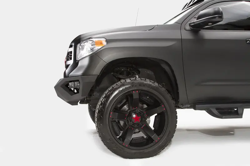 Fab Fours Tt14-D2851-1 Vengeance Front Bumper – Two-Stage Black Powder Coat, No Skid Plate 1